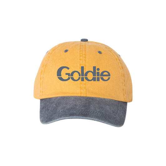 Goldie Blue and Gold Logo Cap